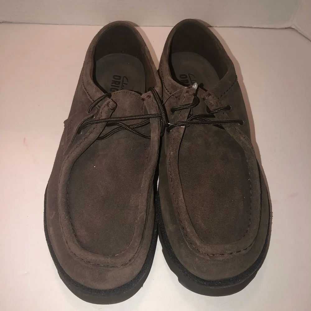 New Clarks x Urban Outfitters Y2K 90’s Men's Meare Walla Suede Shoes sz 11